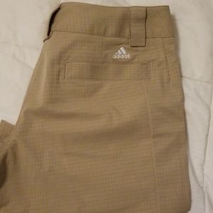 Adidas beige knee length  sport shorts